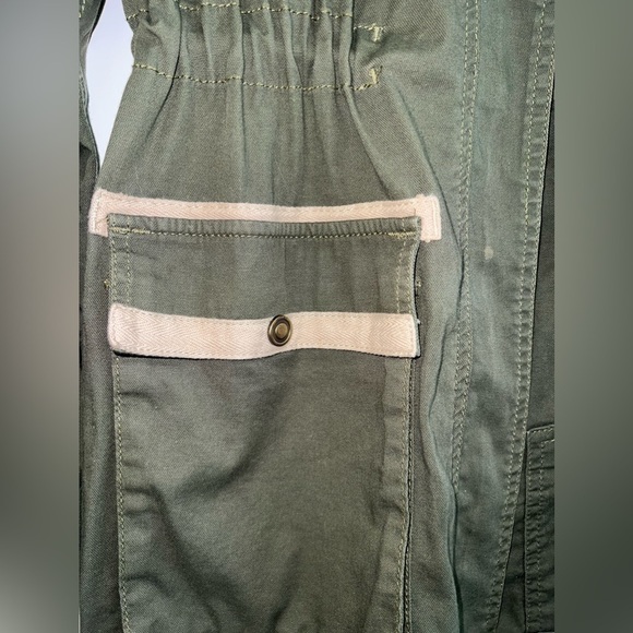 Cabi Anorak Zip Jacket Army Green Olive Women’s Classic Fall Light Coat - Picture 5 of 10